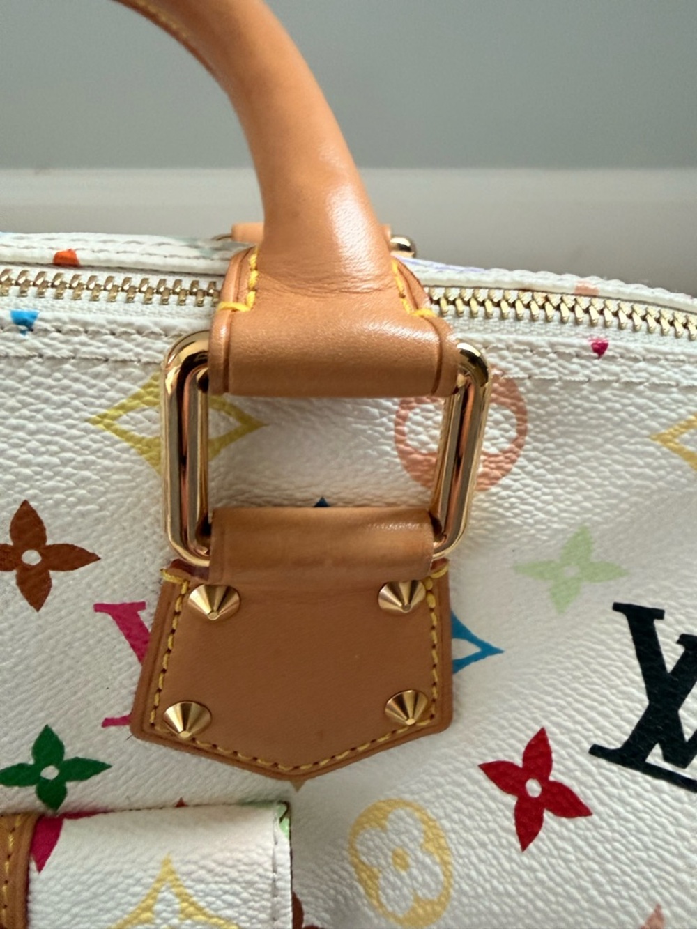 AUTH Limited Edition Louis Vuitton Multicolor Murakami Speedy - Picture 8 of 16